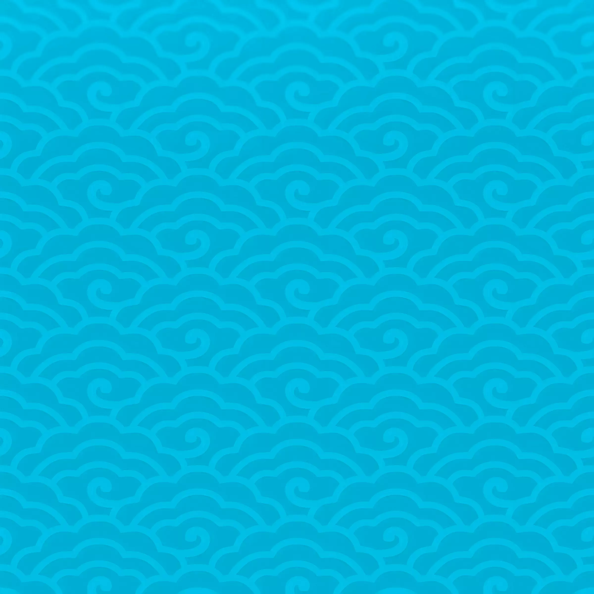 blue cloud pattern