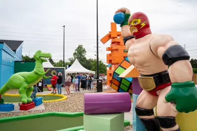 Toy Box Mini Golf course