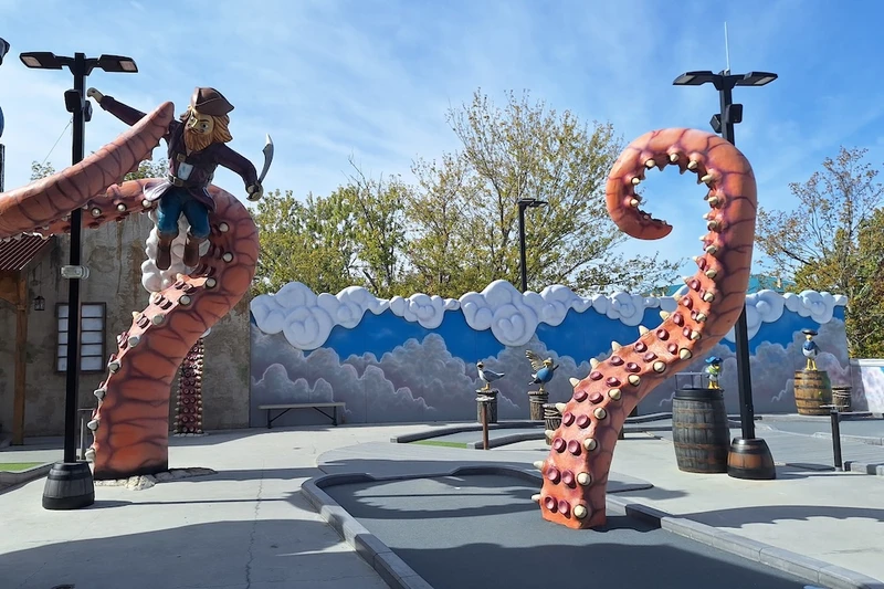Pirate on tentacles