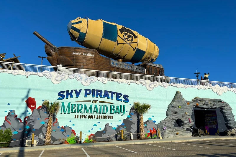 Sky Pirates of Mermaid Bay exterior