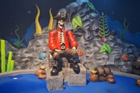 pirate on mini golf course